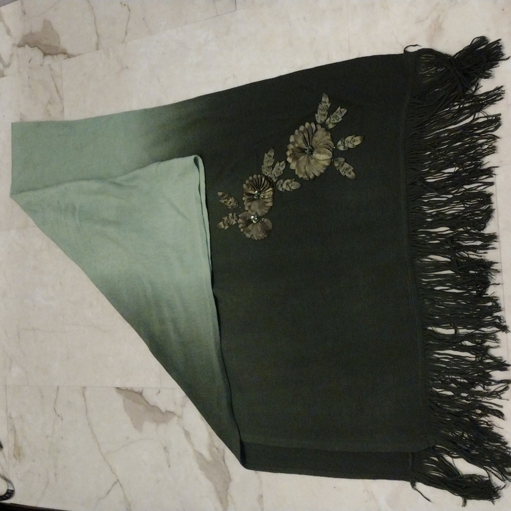 Two's Company large blanket scarf.